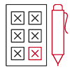 Consumer data rights checklist icon